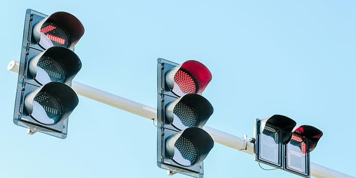 Solar Traffic Light